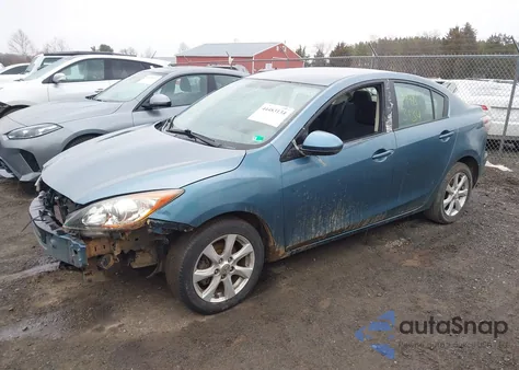 2010 Mazda Mazda3 I Touring z USA, uszkodzony, nr VIN JM1BL1SG8A1285980